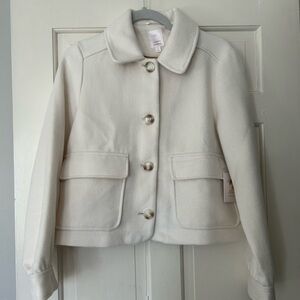 NWT Cream Lauren Conrad Jacket